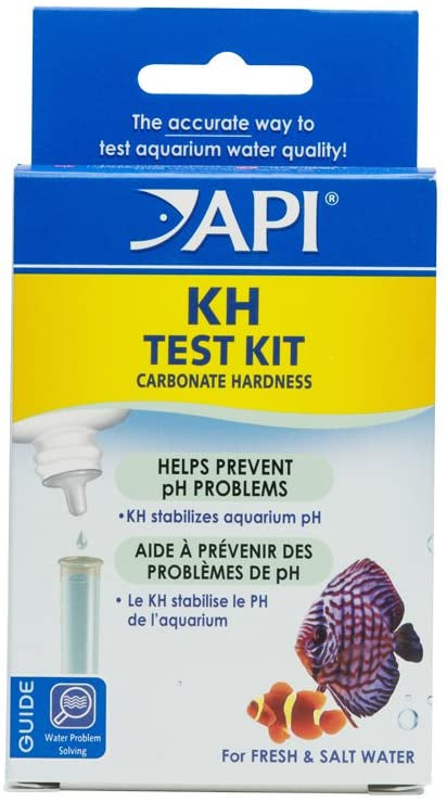 3 count API KH Carbonate Hardness Test Kit for Fresh and Saltwater Aquariums