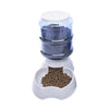 1Pc 3.8L Automatic Pet Feeder Dog Cat Drinking Bowl Large Capacity Water Food Holder Pet Supply Set