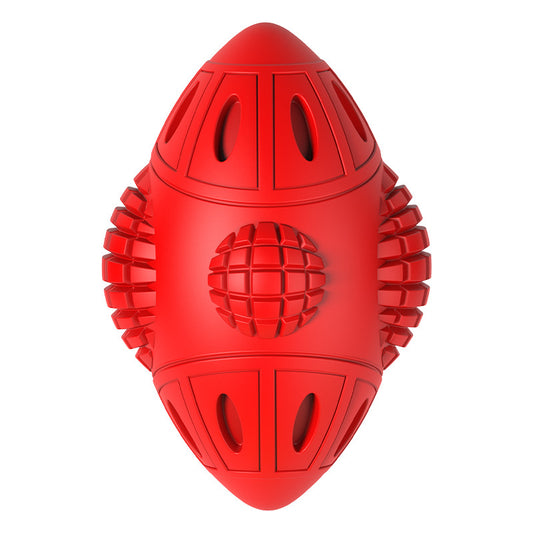 Space Capsule Rubber Puzzle Interactive Dog Toy - Super-Petmart