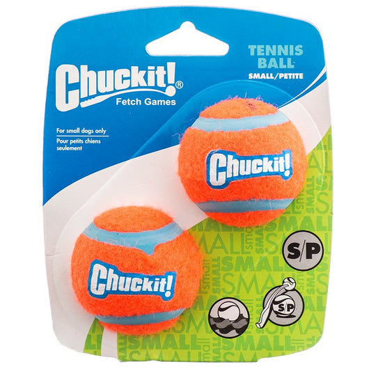 Small - 6 count (3 x 2 ct) Chuckit Tennis Balls for Dogs