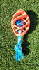 Rubber Football Dog Chew Toy with Tug Rope -- Great for Active Dogs -- - Super-Petmart