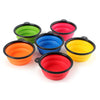 300Ml Folding Silicone Dog Travel Bowl for Small Pet Collapsible Food Container Outdoor Pet Feeding Bowl Portable Dish Bowls