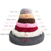 Long Plush Fluffy Pet Dog Bed Claming Dog Beds Donut round Cat Dog Bench Soft Warm Chihuahua Kennel Large Mat Pet Supplies