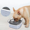 70oz Dog Water Bowl Large Capacity Spill Proof Dog Bowl Transparent 2L Visible Water Level Slow Drinking Bowl For Dogs And Cats Pet Products - Super-Petmart