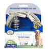 30' long - 3 count Four Paws Pet Select Walk-About Tie-Out Cable Heavy Weight for Dogs up to 100 lbs