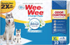 60 count (2 x 30 ct) Four Paws Wee Wee Odor Control Pads with Fabreeze Freshness X-Large