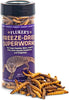 5.1 oz (3 x 1.7 oz) Flukers Freeze Dried Superworms for Reptiles