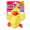 6 count KONG Plush Platy Duck Low Stuffing Squeaker Dog Toy