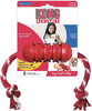 3 count KONG Dental With Floss Rope Chew Toy Medium