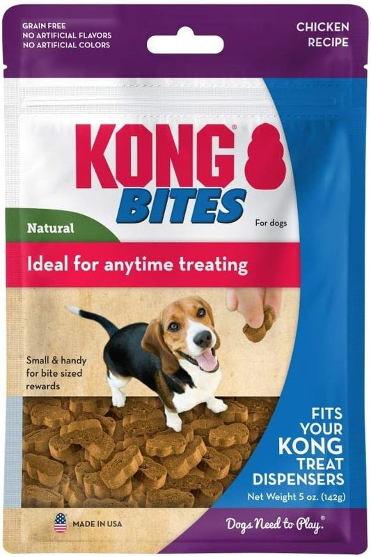 10 oz (2 x 5 oz) KONG Bites Chicken Flavor Treats for Dogs