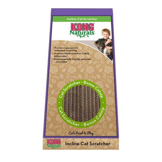 4 count KONG Naturals Incline Cat Scratcher