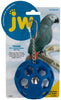 4 count JW Pet Insight Pet Hol-ee Roller Rubber Parrot Toy Assorted Colors