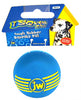 Small - 6 count JW Pet iSqueak Ball Rubber Dog Toy Assorted Colors