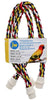 Medium - 3 count JW Pet Flexible Multi-Color Cross Rope Perch 25