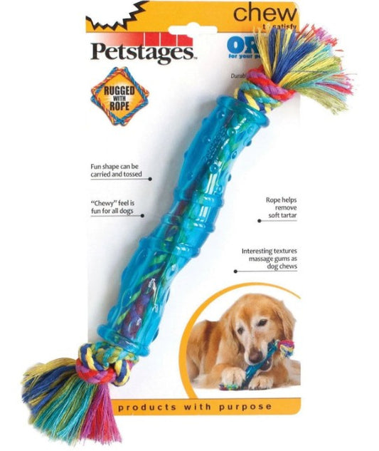 4 count Petstages Orka Stick Chew Toy for Dogs