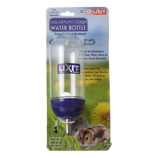 5 oz - 6 count Lixit Aquarium Cage Water Bottle