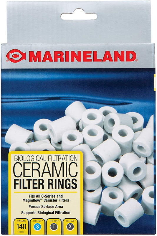 700 count (5 x 140 ct) Marineland Ceramic Filter Rings for C-Series and Magniflow Filters