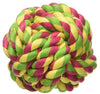 9 count Mammoth Cotton Blend Monkey Fist Ball Flossy Dog Toy 2.5