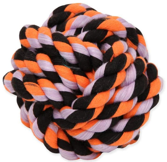 6 count Mammoth Cotton Blend Monkey Fist Ball Flossy Dog Toy 3.75" Small