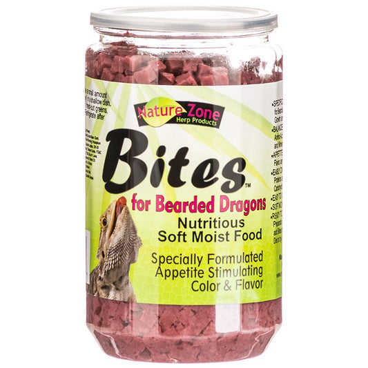 96 oz (4 x 24 oz) Nature Zone Bites for Bearded Dragons