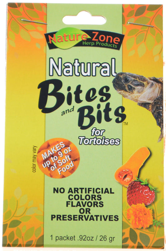 72 oz (8 x 9 oz) Nature Zone Natural Bites and Bits for Tortoises