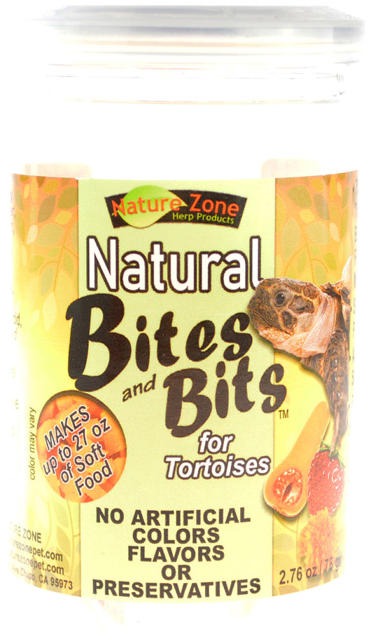 81 oz (3 x 27 oz) Nature Zone Natural Bites and Bits for Tortoises