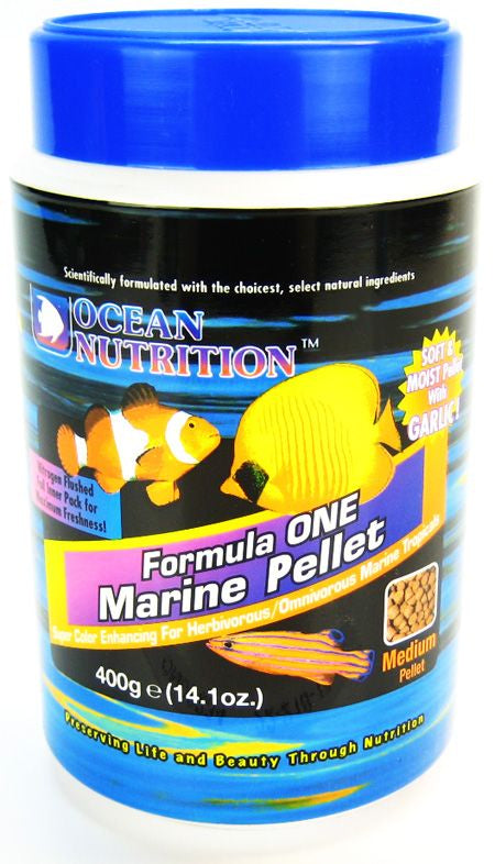 42.3 oz (3 x 14.1 oz) Ocean Nutrition Formula ONE Marine Pellets Medium