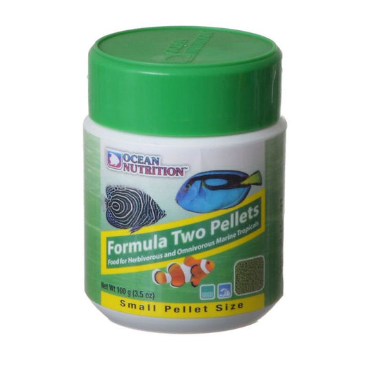 21 oz (6 x 3.5 oz) Ocean Nutrition Formula Two Marine Pellets Small