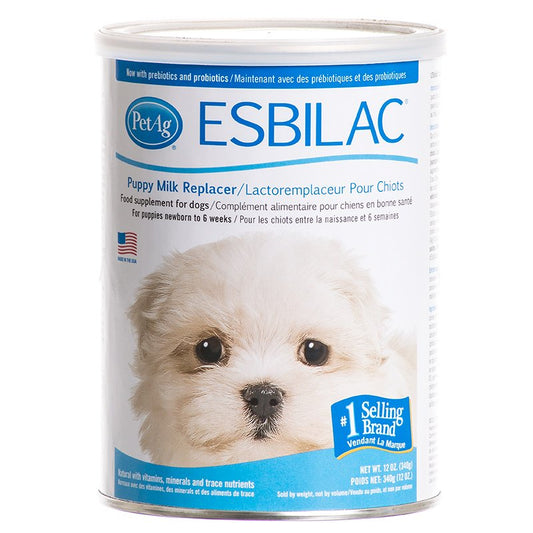 24 oz (2 x 12 oz) PetAg Esbilac Powder Puppy Milk Replacer