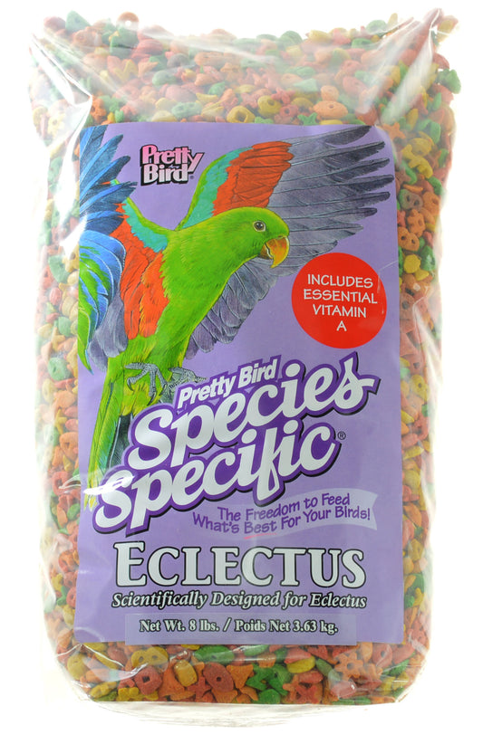 16 lb (2 x 8 lb) Pretty Pets Species Specific Eclectus Food