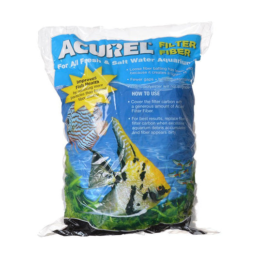 48 oz (6 x 8 oz) Acurel Filter Fiber for Freshwater and Saltwater Aquariums