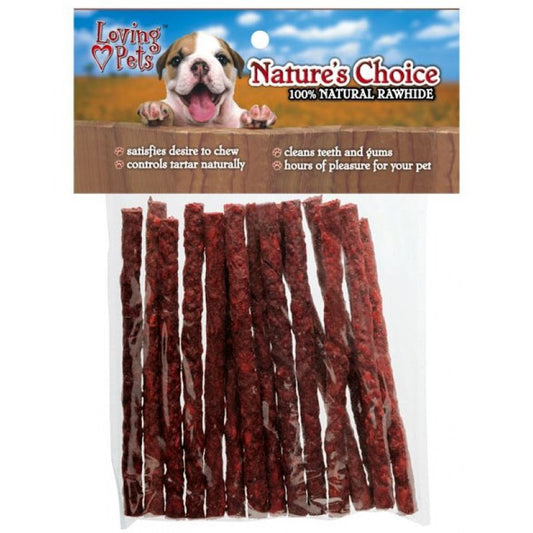 180 count (12 x 15 ct) Loving Pets Natures Choice BBQ Munchy Sticks