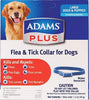 3 count Adams Plus Flea and Tick Collar for Dogs and Puppies Blue Large