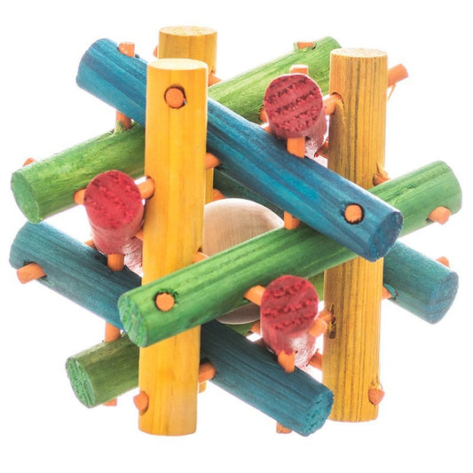 Mini - 12 count Kaytee Knot Nibbler Interactive Small Pet Chew Toy