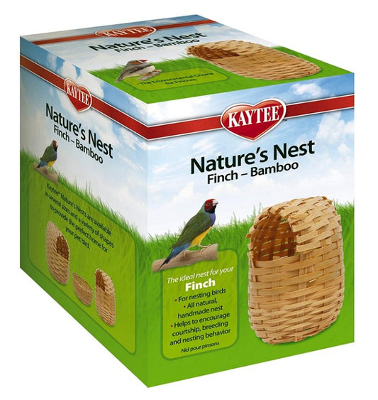 Regular - 6 count Kaytee Natures Nest Bamboo Finch Nest