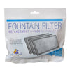 18 count (6 x 3 ct) Pioneer Pet Replacement Filters for Plastic Raindrop and Fung Shui Fountains