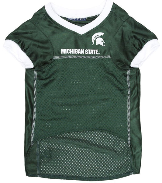 X-Large - 1 count Pets First Michigan State Mesh Jersey for Dogs