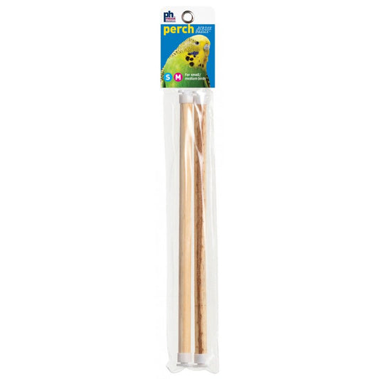 10" long - 24 count Prevue Birdie Basics Perch Wide for Small and Medium Birds