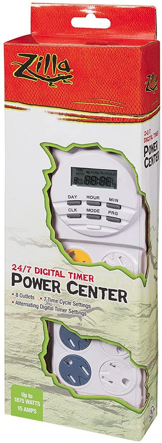 1 count Zilla 24/7 Digital Timer Power Center