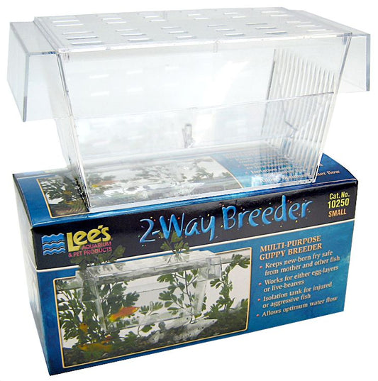 8 count Lees 2-Way Breeder Multi Purpose Guppy Breeder