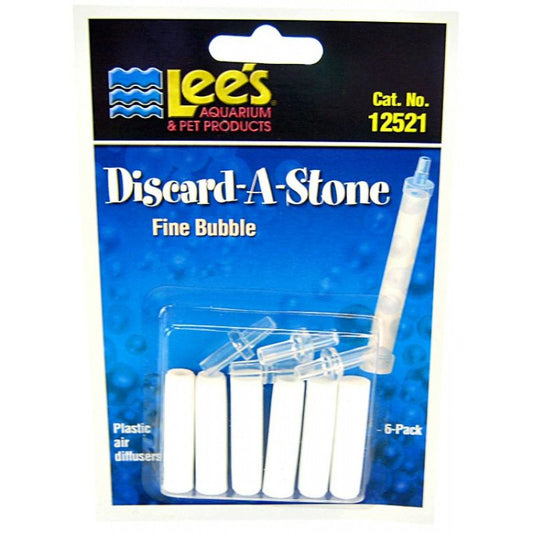 36 count (6 x 6 ct) Lees Discard-A-Stone Diffuser Fine Bubble