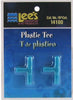 32 count (16 x 2 ct) Lees Plastic Tee for Aquarium Airline Tubing