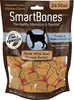 72 count (3 x 24 ct) SmartBones Rawhide Free Peanut Butter Bones Mini