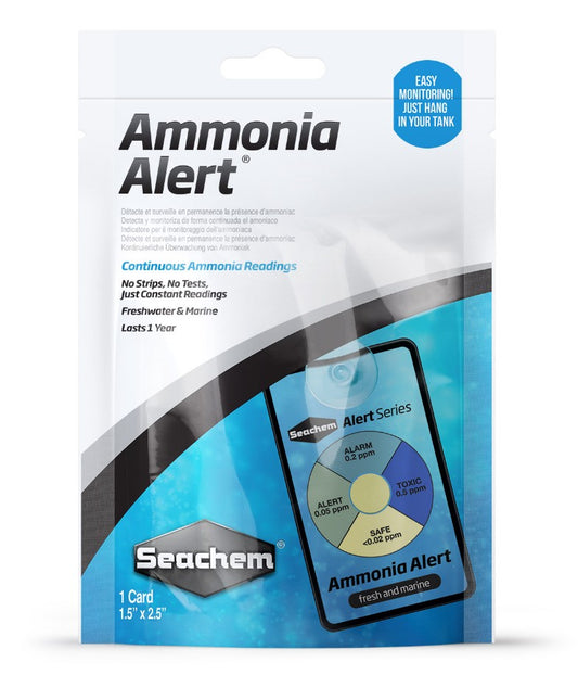 3 count Seachem Ammonia Alert Sensor for Fresh and Saltwater Aquariums