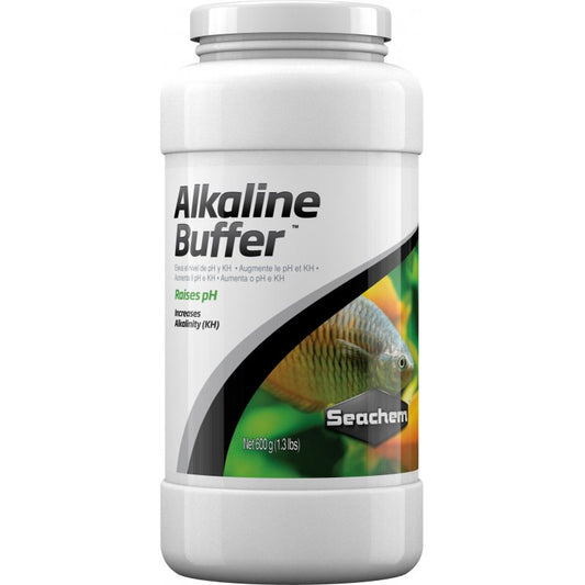 1800 gram (3 x 600 gm) Seachem Alkaline Buffer Raises pH and Increases Alkalinity KH for Aquariums