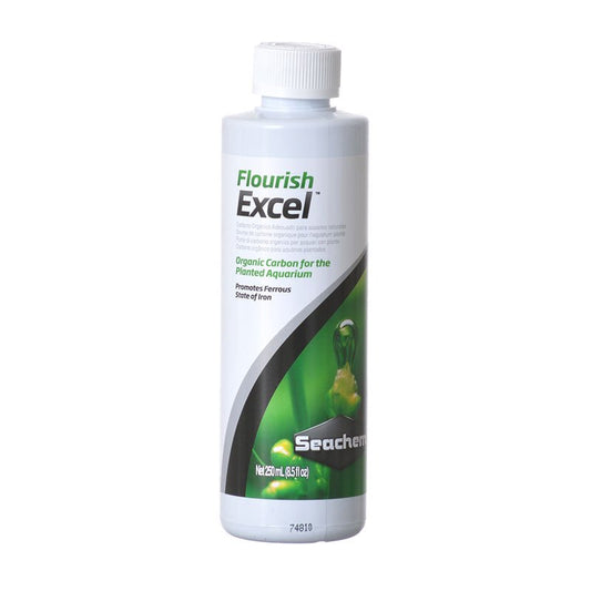 68 oz (8 x 8.5 oz) Seachem Flourish Excel Organic Carbon for the Planted Aquarium Promotes Ferrous State of Iron