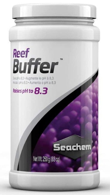 3000 gram (12 x 250 gm) Seachem Reef Buffer Raises pH to 8.3 in Aquariums