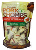 120 count (10 x 12 ct) Pork Chomps Mini Knotz Dog Treats Bacon Flavor