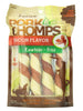 40 count (10 x 4 ct) Pork Chomps Bacon Flavor Porkskin Twists Large