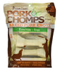 24 count (3 x 8 ct) Pork Chomps Baked Pork Knotz Medium